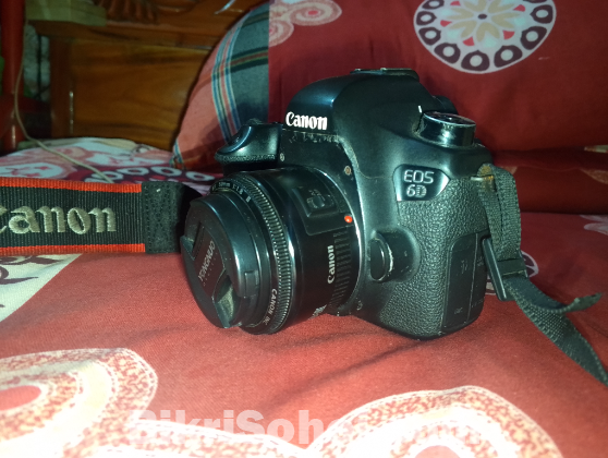 Canon 6d with 50mm prime lens
